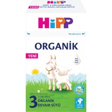 Hipp 3 Organik Keçisütü Bazlı Bebek Devam Sütü 400GR
