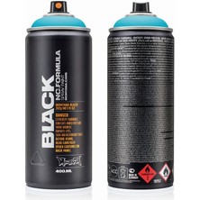 Montana Black Sprey Boya 400ML True Cyan Blk TR5000