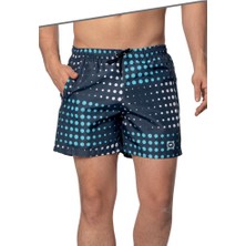 Crozwise Erkek Poantiye Desenli Deniz Şortu 3148