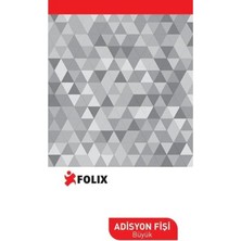Folix Adisyon Fişi (Büyük)
