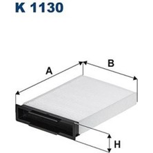 FILTRON K1130 Polen Filtresi Megane II 7701055109 (WE151374)