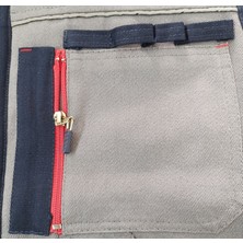 Persmont 7/7 Gabardin Yelek Kapitoneli Fermuarlı