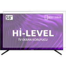 Best Ekran Hi Level 58UHL960 Tv Ekran Koruyucu - Hi Level 58" Inç 146 cm Tv Ekran Koruyucu Paneli