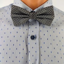 Tedz Collection Siyah Desenli Papyon