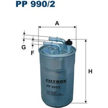 FILTRON PP990/2 Yakit Filtresi Komple B13dtc B13dte Z13dtj A13dtc Corsa D Corsa E 13286584 813070 PP9902 (WF394455)