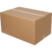 HerAmbalaj 5 Adet 50X30X30 Taşıma Kolisi, Çift Oluklu Boş Koli, Çeyiz Kolisi, Karton Koli, Eşya Taşıma Kolisi