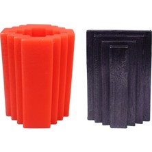 Hobizubi Büyük Buz Dağı Silikon Mum Kalıbı M-140