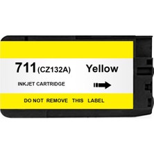 Printwell Hp 711-CZ132A Sarı Muadil Kartuş