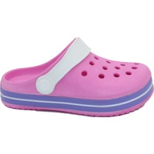 Gökçe Kundura Akınalbella Kız Çocuk Eva  Hafif Terlik Burnu Kapalı Terlik