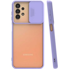 Kilifone - Galaxy A33 5g - Kılıf Slayt Sürgülü Arkası Buzlu Lensi Kapak