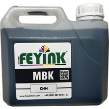 Feyink Canon Tm-Tx Serisi Uyumlu Dye Mürekkep PFI-310 PFI-710 Mbk (Matt Black) -1000ML-