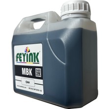 Feyink Canon Tm-Tx Serisi Uyumlu Dye Mürekkep PFI-310 PFI-710 Mbk (Matt Black) -1000ML-