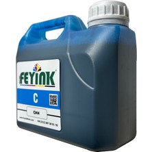 Feyink Canon Tm-Tx Serisi Uyumlu Dye Mürekkep PFI-310 PFI-710 C (Cyan) -1000ML-