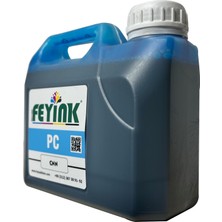 Feyink Canon Pro Serisi Uyumlu Dye Mürekkep PFI-1100 PFI-1300 PFI-1700 Pc (Photo Cyan) -1000ML-