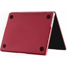 Arabulalaca Macbook Pro 14 İNÇ A2442 - A2779 - A2992 - A2918  Işlemcili Koruma Karbon Kılıfı Hardcase Kapak