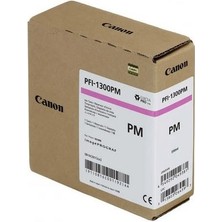 Feyza Bilişim Canon PFI-1300 Pm (Photo Magenta) 330 ml Orjinal Mürekkep Kartuşu (0816C001)
