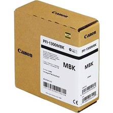 Feyza Bilişim Canon PFI-1300 Mbk (Matt Black) 330 ml Orjinal Mürekkep Kartuşu (0810C001)