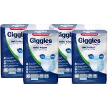 Giggles Yetişkin Emici Külot Ekstra Large 30'lu 4 Paket (120 Adet)