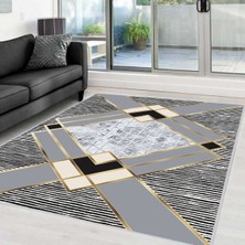 Rovigo Home Dijital Baskı Yıkanabilir Kaymaz Taban Salon Halısı RVG0011-SD697