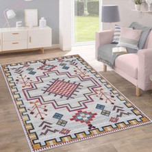 Rovigo Home Dijital Baskı Yıkanabilir Kaymaz Taban Salon Halısı RVG0207-SD805