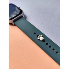 BP Tattoo Apple Watch Uyumlu Pati Figürlü Kordon Aksesuar Gold Charm