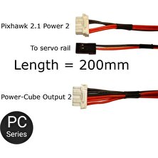 Mauch 061 Power Cube / Pixhawk 2.1 Backup / 2x C-M-6p + 1x Jr 20CM