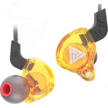 QKZ Kablolu Kulaklık Qkz Ak6 Bakır Sürücü Hifi Spor Kulaklıkları 3.5mm Kulak Kulaklık ile Mikrofonlu Kulaklık Müzik Kulaklıkları ile Çalıştırmak Için