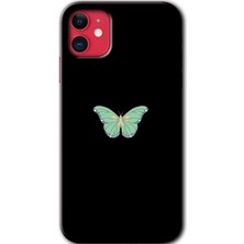 Bera Aksesuar iPhone 11 Kılıf Hd Desen Baskılı Arka Kapak - Butterfly Tree