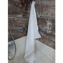 Mef Collection Otel El Yüz Baş Havlusu Beyaz 50x90 cm 12'li