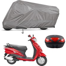 Teksin Hero Duet 110 Arka Çanta Uyumlu Motosiklet Brandası Motor Brandası