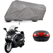 Teksin Sym Gts 250İ Evo Arka Çanta Uyumlu Motosiklet Brandası Motor Brandası