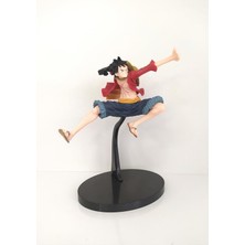 Hd Marketim Anime One Piece Monkey D. Luffy Action Figur Oyuncak Biblo 17CM 12134