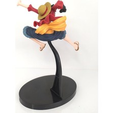 Hd Marketim Anime One Piece Monkey D. Luffy Action Figur Oyuncak Biblo 17CM 12134