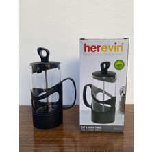 Herevin French Press 350 ml Süzgeçli Filtre Kahve Bitki Çayı Kupası