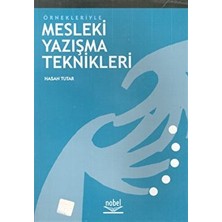 Nobel Akademik Yayıncılık Mesleki Yazışma Teknikleri