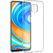 Bzontech Xiaomi Redmi Note 9 Pro Kılıf Şeffaf  Kamera Korumalı 3d