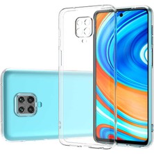 Bzontech Xiaomi Redmi Note 9 Pro Kılıf Şeffaf  Kamera Korumalı 3d