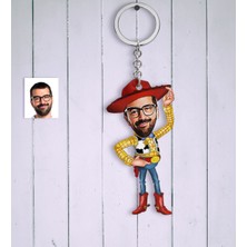 BK Kişiye Özel Bay Toy Story Karikatür Anahtarlık