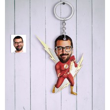 BK Kişiye Özel Flash Karikatür Anahtarlık