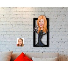 BK Kişiye Özel Assolist Karikatürlü 3D Ahşap Tablo-1