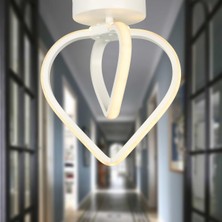 Begüsa Sevinç Tavan Montaj Tekli Avize Beyaz