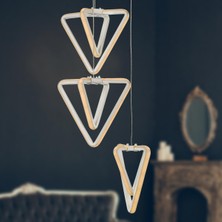 Begüsa Barış 3.lü Avize Beyaz