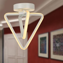 Begüsa Barış Tavan Montaj Tekli Avize Beyaz