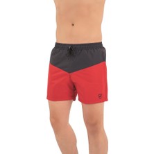 Crozwise Erkek Deniz Şort Crozwise Paraşüt Şort 3167-07 Kırmızı