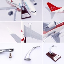 Zekupp - Maket Uçak - Boeing 737-800 1/100 - Türkiye Özel Tasarımlı Model Uçak, Model D