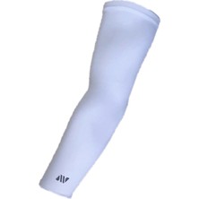 Net Collection 1 Adet Beyaz Basketbol Kolluğu Tactel ve Lycra Materyal ile Yumuşak Tasarım