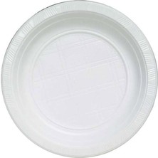 T&t Tedarik Plastik Tabak Orta 19 cm | 100'LÜ