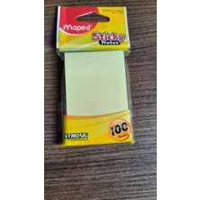 Maped Yapışkanlı Notluk Sarı 51MMX76MM 100 Yp