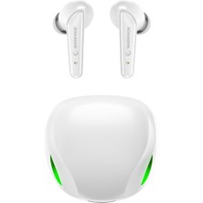 Rampage RM-TWS01G Vıper Beyaz Mobile+Pc Uyumlu Bluetooth Tws Gaming Oyuncu Mikrofonlu Kulaklık