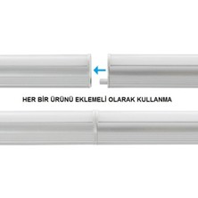 RRULTECH Mutfak Tezgah Dolap Dekoratif Beyaz Işık LED Bant Armatür 4W 31,5 cm 220V Ev Otel Mağaza Cafe